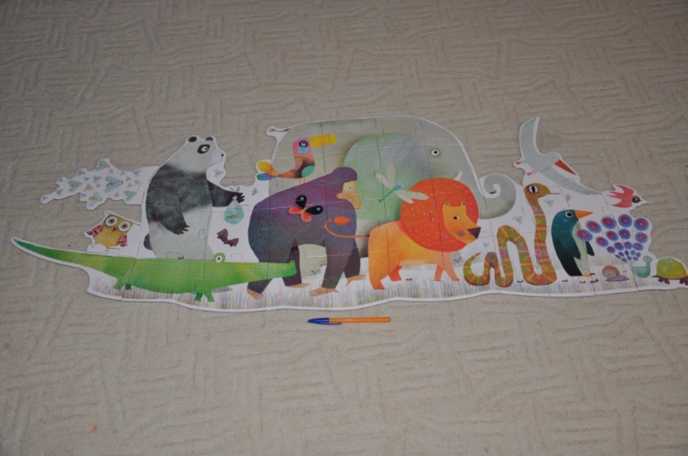 Пазломания. Часть 5. Гигантам от Djeco гигантский пост!