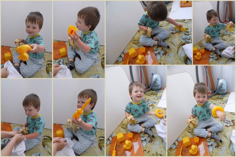 Повторяем цвета. Сегодня желтый