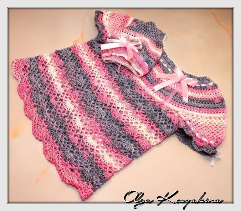 Туничка и берет для доченьки