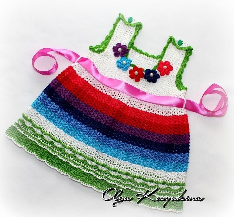 Летний сарафан "Цветик-семицветик"