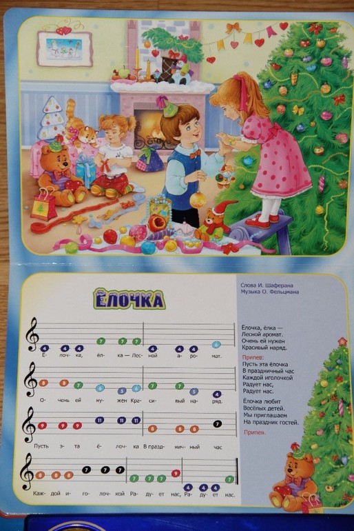 Новогодние музыкальные книги