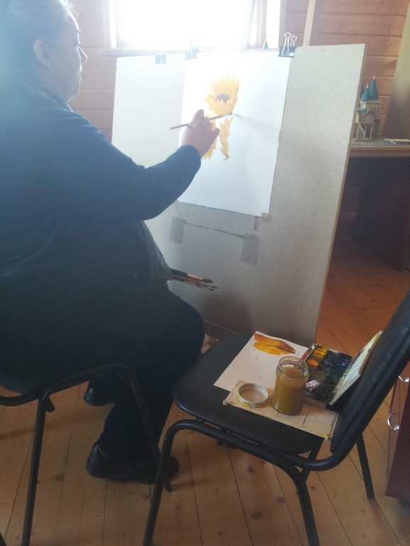 МК по акварели