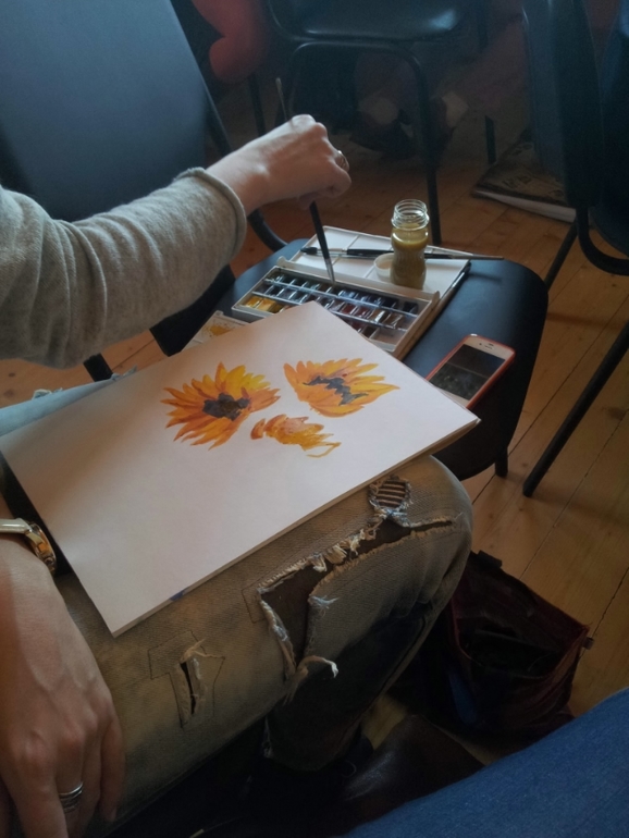 МК по акварели