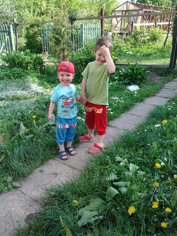 Дача. Май. Неопубликованное