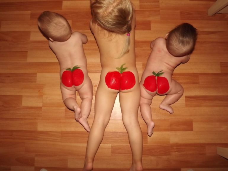 Моим козявочкам 6 месяцев!