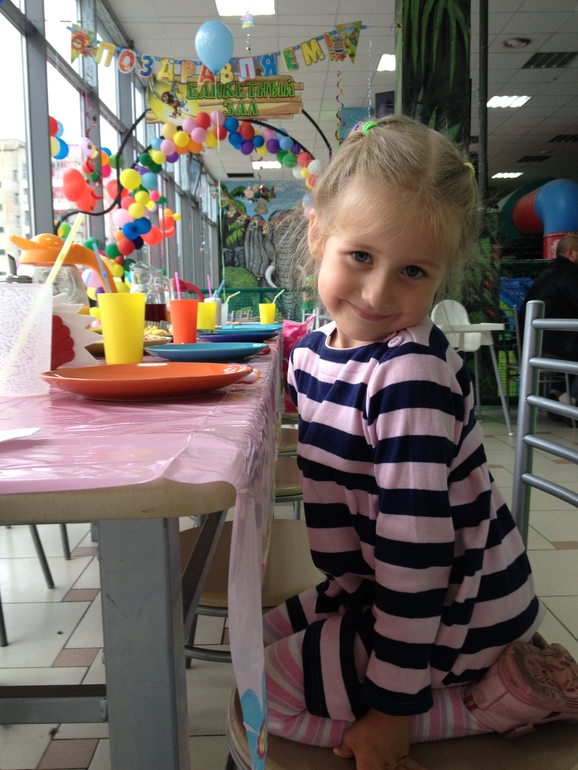 Моей дюймовочке сегодня 5 лет!