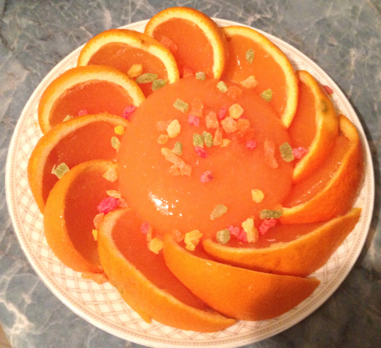 Папе на день рождения десертик)