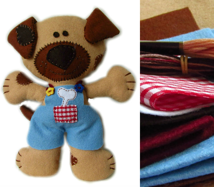 Шьем милого пёсика