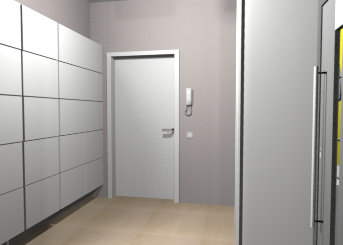 Однокомнатная квартира. Дизайн-проект.