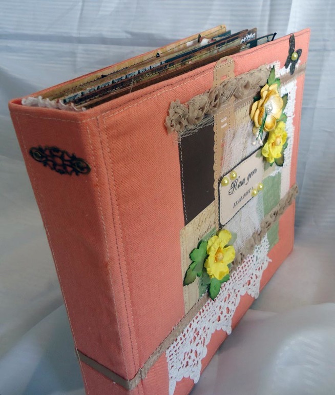Альбом для сестры (роспись)