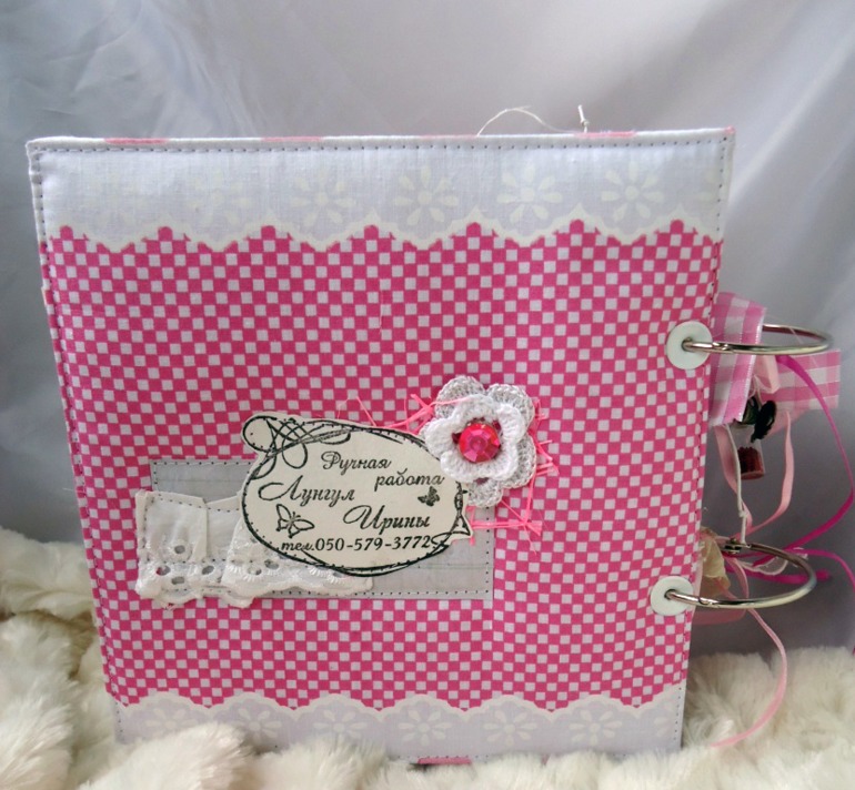 Фотоальбом-книга для пожеланий Алисы...(часть заказа)