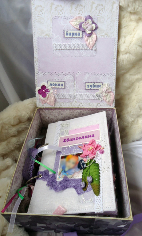 Альбом-книга пожеланий для Евангелины (часть заказа)