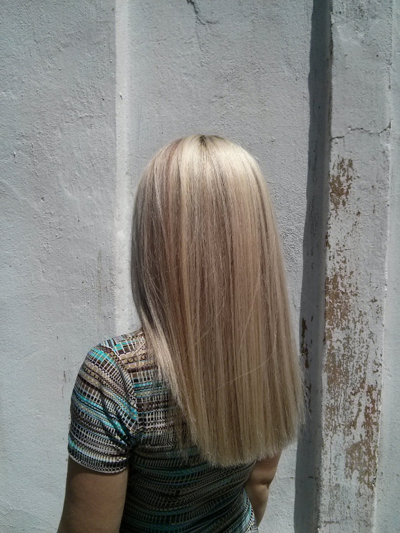 Новый цвет волос