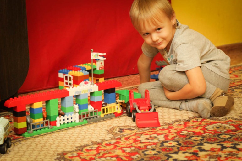 Строительство лего-города