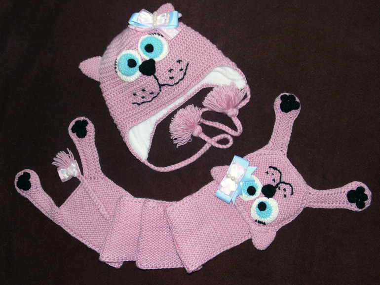 Наши шапочки. И пусть есть у всех))