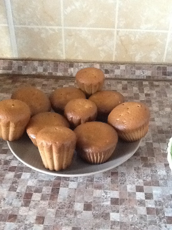 Кексы на сметане.