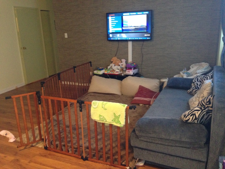 Загончик для двойняшек!