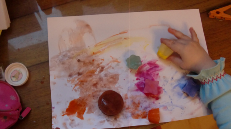 Художка. Рисование льдом