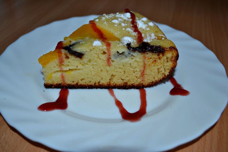 Сегодня приготовили манник ....