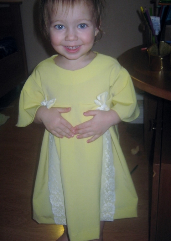 Детские платья своими руками