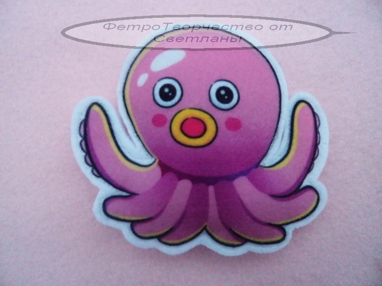 МК рыбалки из фетра.