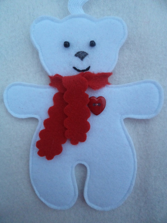 Мишки на севере . Елочные игрушки № 4.