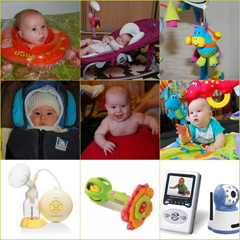 Первые мамины помощники! 0-8мес.