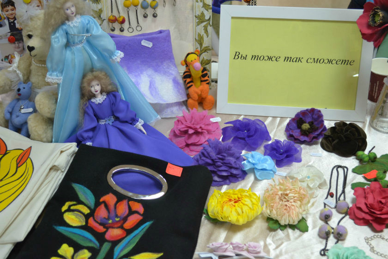 Я в выставке участвовала...