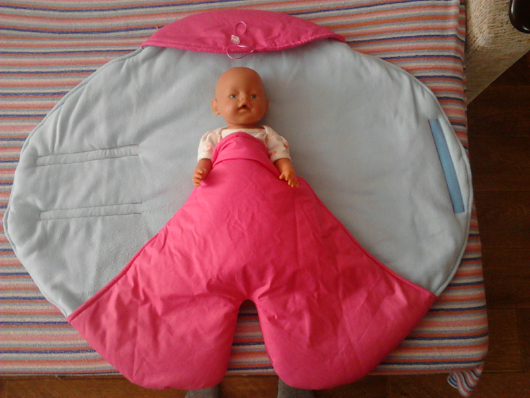 Конверт-одеяло-пеленка Babynomade. Летний вариант.