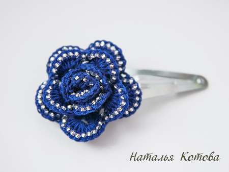 Роза крючком (мастер-класс для начинающих)