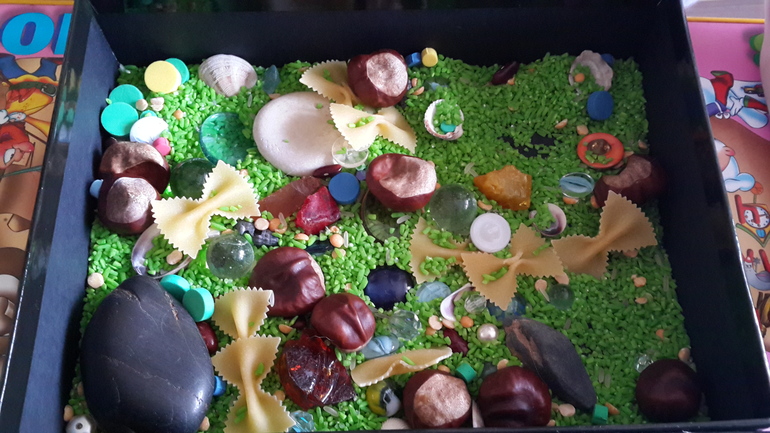 Наша сенсорная коробочка