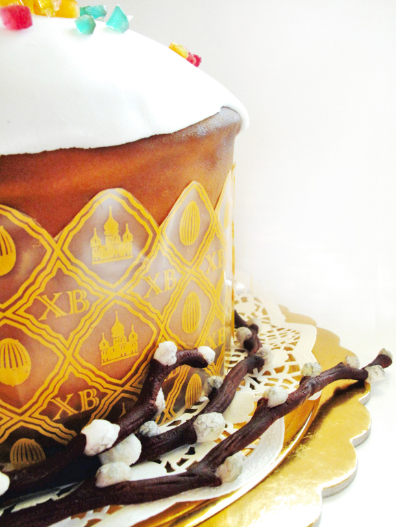 Кулич пасхальный (имитация)