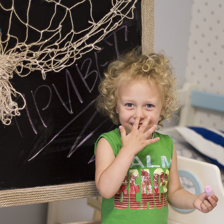 Детская в морском стиле)