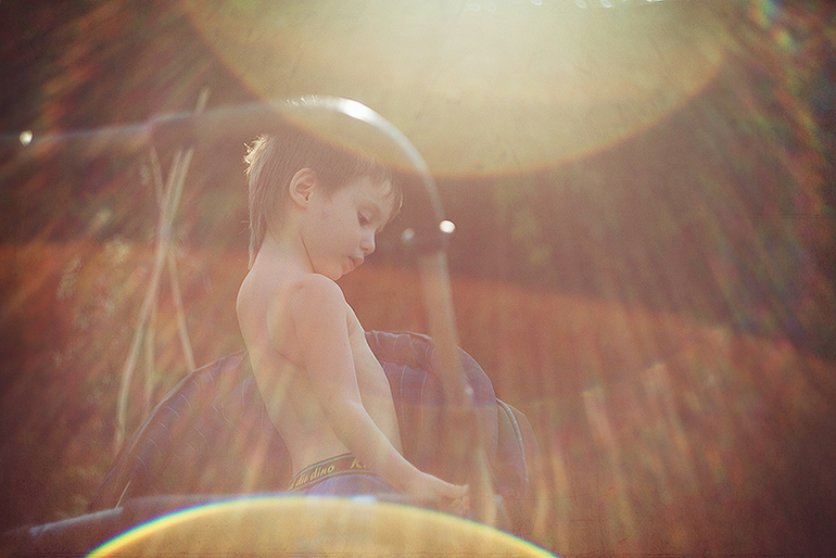 в летнем саду