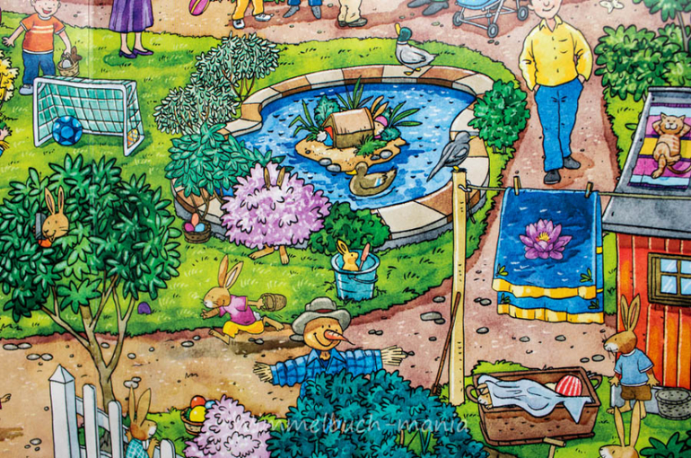 Wimmelbuch-mania. Пасхальные кролики