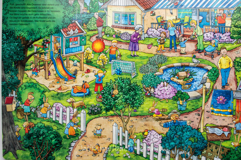 Wimmelbuch-mania. Пасхальные кролики