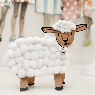 Как сделать овечку своими руками. Овца — символ 2015 года