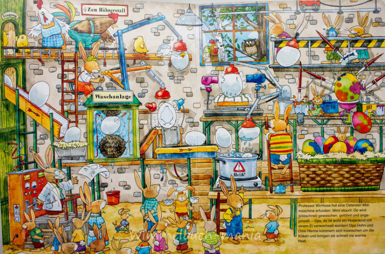 Wimmelbuch-mania. Пасхальные кролики