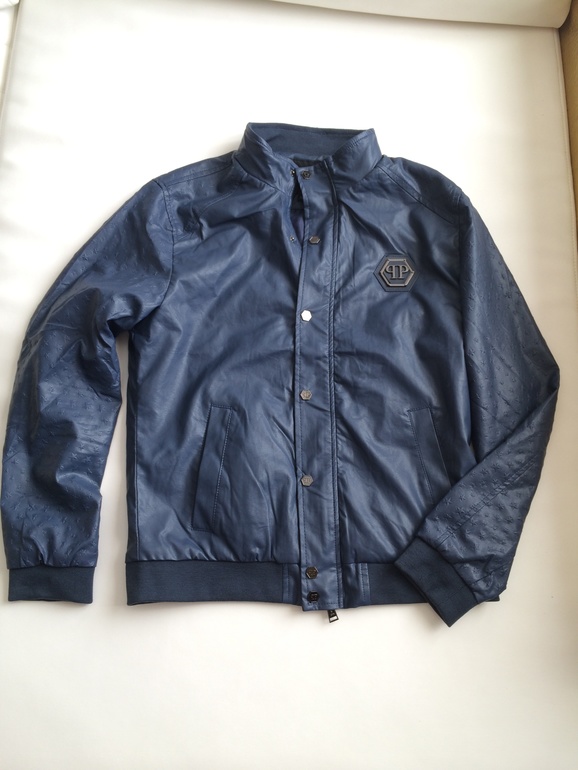 Мужская кожаная куртка и пальто Philipp Plein размер l (48-50)