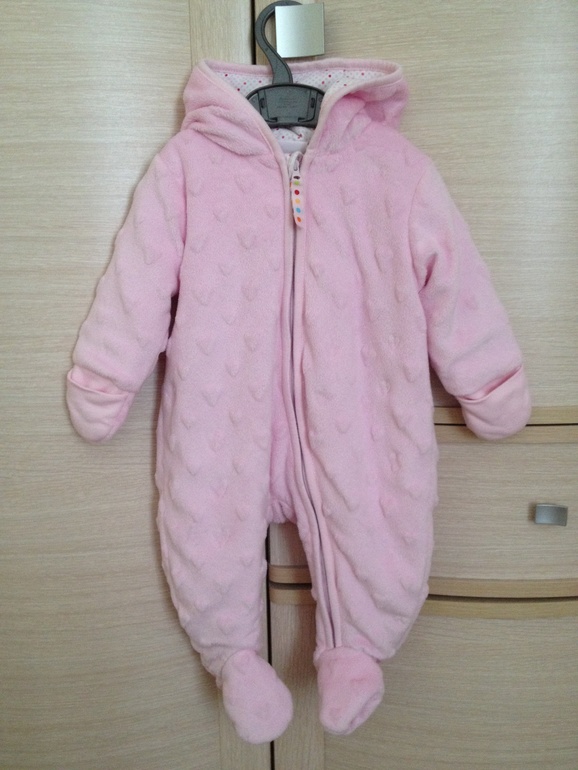 Комбинезон тёплая весна-осень. Размер 62, б/у