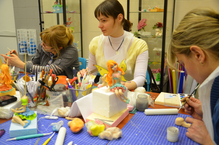 Фото-отчет с прошедших курсов -Кондитерская Студия Мадины Яворской