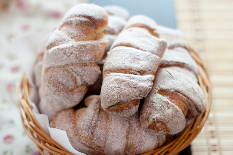 булочки с пудингом и