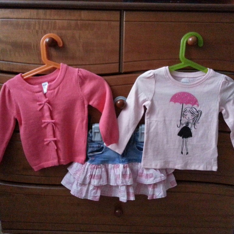 Что надеть дочке вечером