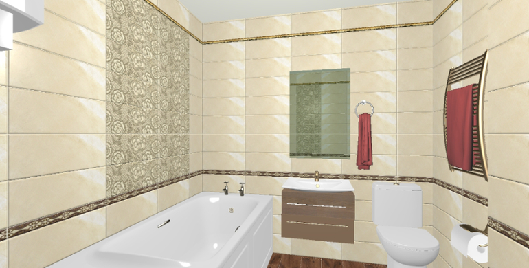 Какая раскладка кафеля лучше?