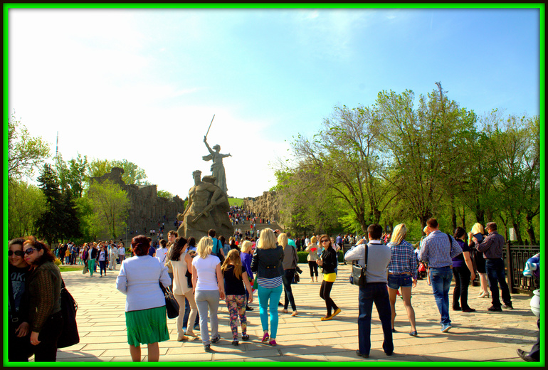 День Победы в моем Волгограде!!! С праздником ВСЕХ!!!!