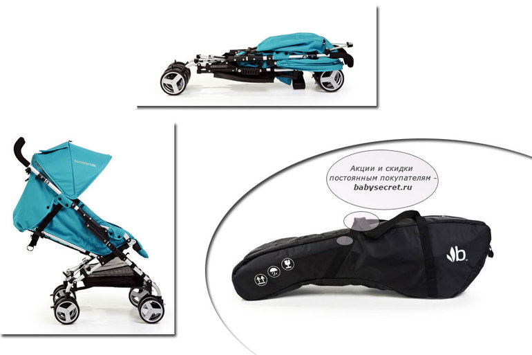 Коляска-трость bumbleride Flite (США) - 8 500 руб. (в комплекте)