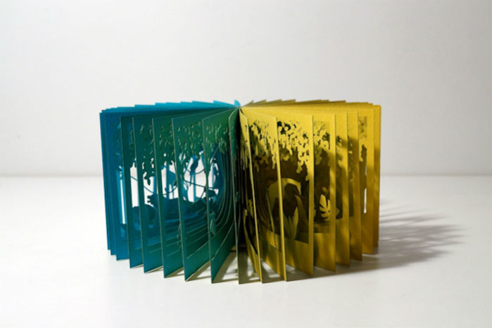 Книжные скульптуры от Юсуке Ооно (Yusuke Oono)