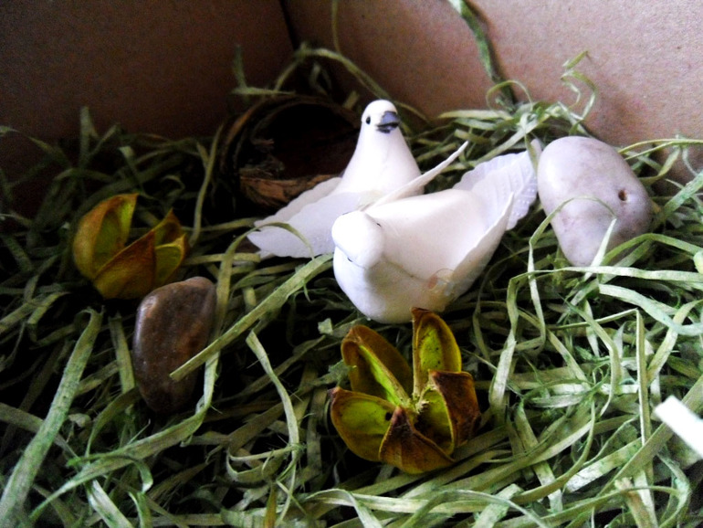 Сенсорная коробочка - приход весны