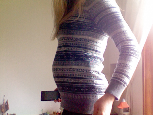 Пузофото лук (19 недель)