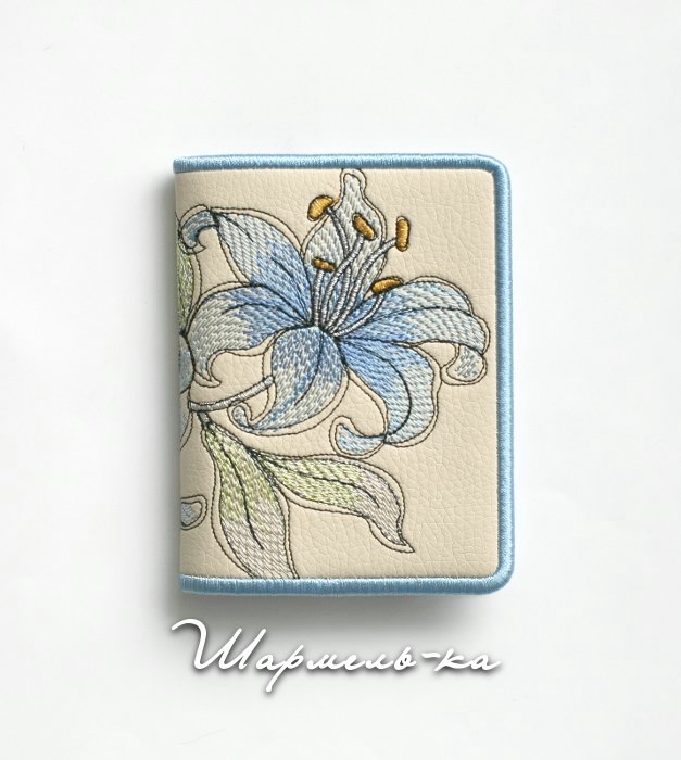 Картхолдер-визитница вышитая